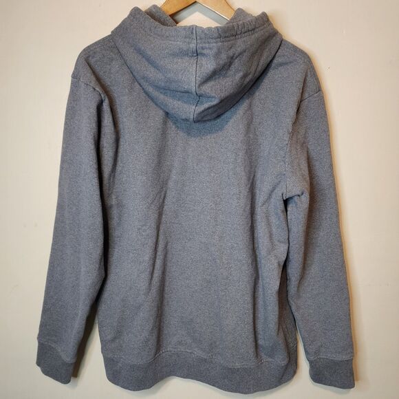 Patagonia Hoodie Sweatshirt Mens Large Gray P6 Logo Uprisal Pullover Gorpcore - Picture 12 of 13